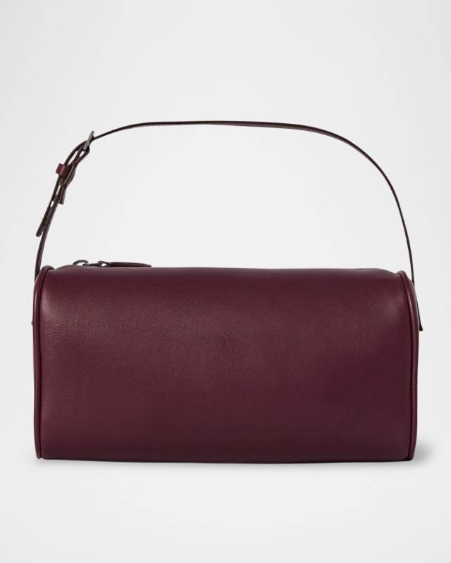 90s Top-Handle Bag in Silk Leather
